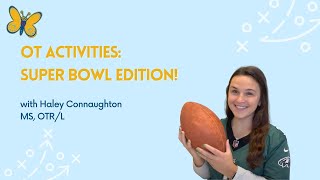 At-Home Occupational Therapy Activities: Super Bowl Edition!