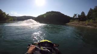 Flyboarding on Lake Cumberland