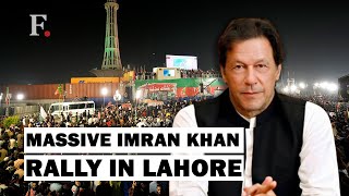 Imran Khan Conducts Massive Rally In Lahore After Getting Bail From Lahore Anti-terrorism Court