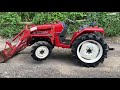 mitsubishi mt20 4wd compact tractor u0026 power loader