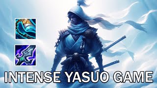 THE MOST INTENSE YASUO GAME I'VE EVER HAD! - TheWanderingPro