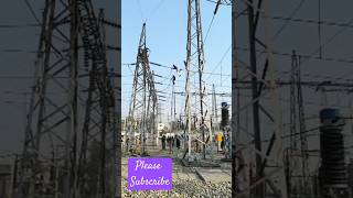 Power lines  #lineman #electrical #powerlines #electricity #shorts #trending #viralshortn