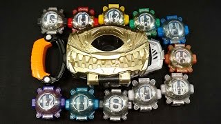 仮面ライダーゴースト 金色塗装！DXゴーストドライバーde 全キラキラメッキver Kamen Rider Ghost All Kirakira plated Ghost Icon