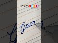 gowri name in cursive writing g name in cursive writing what is your name 🤔 comment now