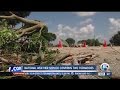 Juno Beach cleanup after tornado