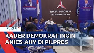 Kader Demokrat Kalbar Berharap AHY Jadi Capres Anies di Pilpres 2024