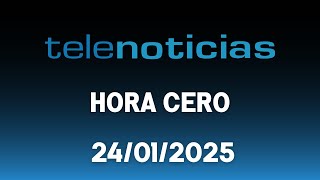 #EnVivo / Hora Cero con Ana López por Telenoticias 24/01/2025