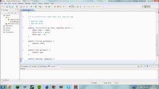 Java Tutorial 5 - Classes in Java