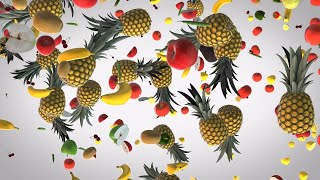 4K Fresh Food Stock Motion Graphics