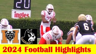 Mercer vs Wofford Football Game Highlights 9 28 2024