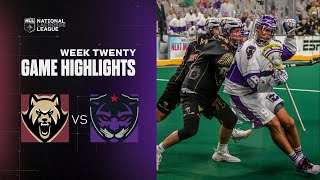 Full Game Highlights | Albany FireWolves vs Panther City Lacrosse Club