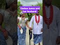 veekee James and husband attending Prudent Gabriel wedding #viralvideo #viralshort #wedding