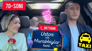 ANJANCHA TAXI 70-SONI 1 oktyabr ustoz va Murabbiylar kuni da Ustozlarni Hursand qildik