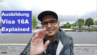 Ausbildung Visa 16A Germany Explained in Detail