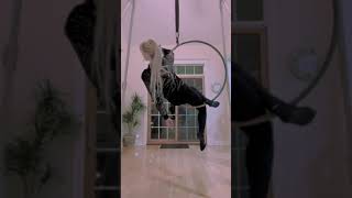 Aerial Hoop Pole Dance New Tricks, Tips, Tutorials, Lessons, Routine #dance #shorts #youtube #yoga
