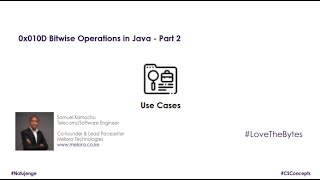 Bitwise Operations in Java Use Cases