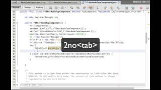 NetBeans Code Templates: to DataObject