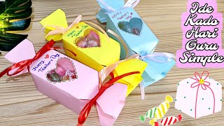 IDE KADO HARI GURU Simple | IDE Kado Hari Guru Kekinian Happy Teacher Day | Gift Idea