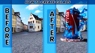 How to create CGI Ads in Blender using VFX Easily