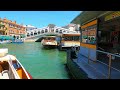 venice grand canal italy virtual tour in 4k 2021 st. mark to piazzale roma line 1