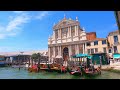 venice grand canal italy virtual tour in 4k 2021 st. mark to piazzale roma line 1