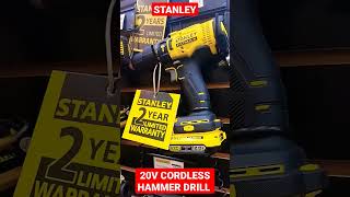 STANLEY 20V CORDLESS HAMMER DRILL