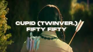 •sped up - lyrics• cupid (twinver.) - fifty fifty