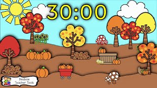 30 Minute Thanksgiving Fun Timer with no music