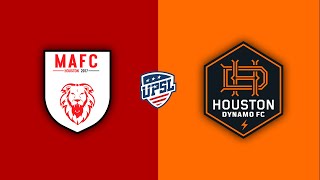 MAFC v Dynamo FC - 2024 UPSL Matchday 4