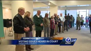 Sandoval County Voting Issues