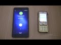 Incoming call & Outgoing call at the Same time Nubia Z9 Max+Nokia 6300 Gold