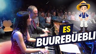 Es Buurebüebli | Swiss Folk Song in Stride \u0026 Swing Jazz Style 🎶✨ Live Performance 2024