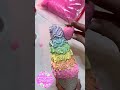 fake pastel rainbow ice cream cone tutorial