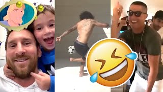 Famous Football Players Funny Moments At Home #2