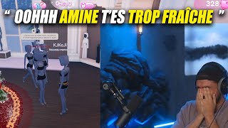 Fou rire d'Amine et Kameto sur Dress To Impress 🤣