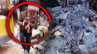 Newborn Baby Rescued From Earthquake Rubble