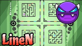 LineN by Eefy77 (Free Platformer Easy Demon) - Geometry Dash 2.2