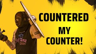 He COUNTERED my COUNTER!!!! #martialarts #fencing #sabre #sparring