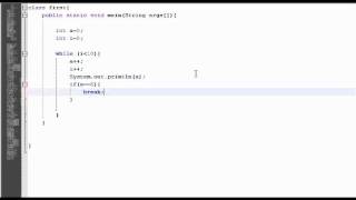 Learn Java in Hindi 13: Break Command