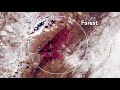 Rare Snow in the Sahara Desert Seen from Space