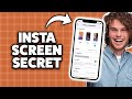 How to Screenshot on Instagram without Them Knowing on iPhone 2026 (Step-By-Step Tutorial)