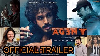 AGENT -  Official Trailer Promition 1l Akhil Akhineni l Mammootty l Vidhya Sakshi l Surender Reddy l