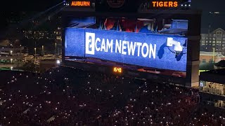 Cam Newton Number Retirement Ceremony
