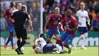 CRYSTAL PALACE 3-0 SPURS EDOUARD DOUBLE ON DEBUT AS TANGANGA SENT OFF • MATCH REVIEW