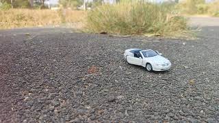 Benz in slow motion#Model#Hotwheels#Benz#DIYMODEL#SMALL#CAR#Whitebenz#opendoor#