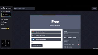 How to setup Codepen