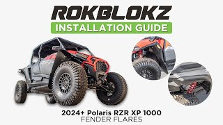 2024+ Polaris RZR XP 1000: How to install Rokblokz Fender Kit.