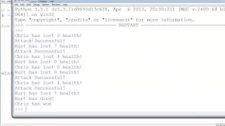 Python 3 Tutorial: Text Game Project Pt 3