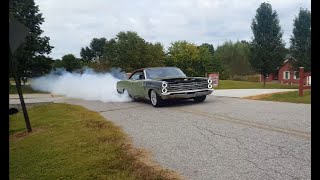 67 pro-touring Ford Galaxie Twin Turbo LS