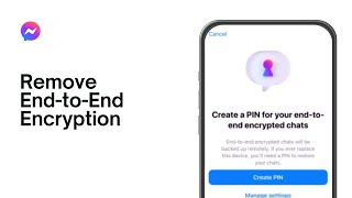 How To Remove End-to-End Encryption in Messenger 2024 | Turn Off End-To-End Encryption On Messenger